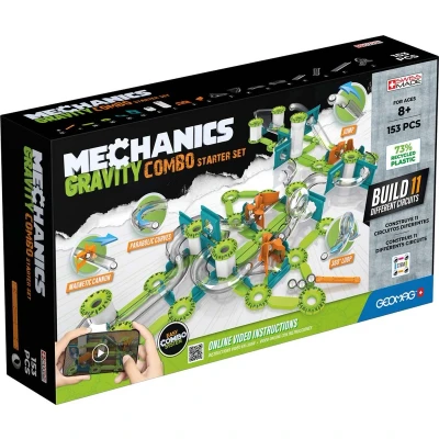 Afbeelding van Geomag Mechanica Gerecycled Combo Startset 153 stuks