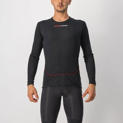Afbeelding van Castelli Ondershirt Lange mouwen Heren Zwart PRoSecco Tech Long Sleeve Black M