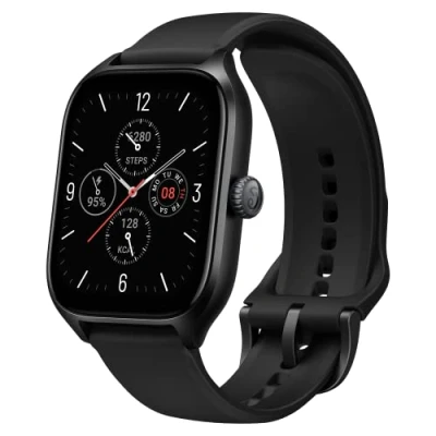 Afbeelding van Amazfit GTS 4 Zwart/Zwart