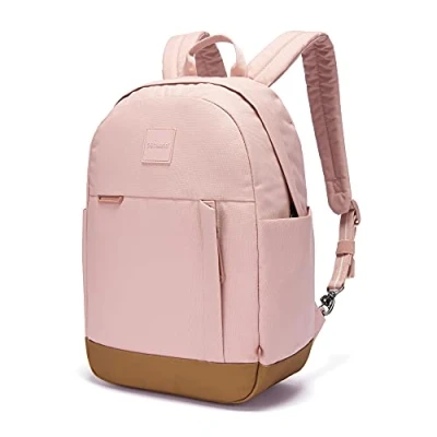 Afbeelding van PacSafe Go 15L Rugzak Dames Sunset Pink Roze Overige Rugzakken