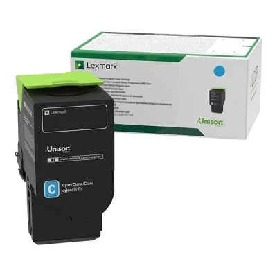 Image de Lexmark Capacité très élevée cyan original cartouche de toner LCCP LRP pour C2425dw C2535dw MC2425adw MC2535adwe MC2640adwe