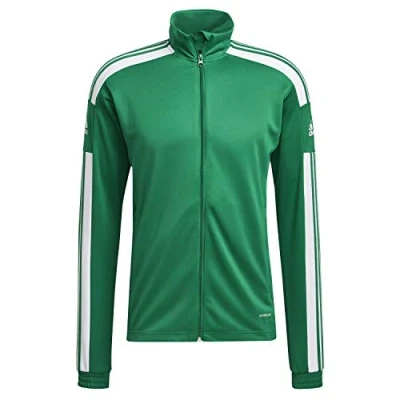 Afbeelding van adidas Heren Tracksuit jack Squadra 21 Training Track Top, Team Groen / Wit, GP6462, Maat LT2