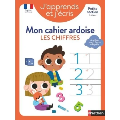 Image de J&#039;apprends et j&#039;écris Mon cahier ardoise Les chiffres PS