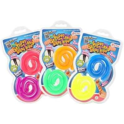 Afbeelding van Toi Toys Sticky Stretch Ropes, 2st.