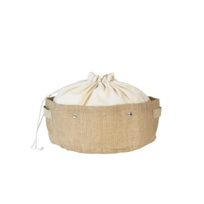Afbeelding van Opbergmand, Uitneembare Zak, Houtkleurig, 35 x 27 cm Pebbly