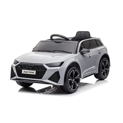 Image de Audi RS6 12V Voiture électrique enfant Grise