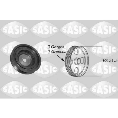 Afbeelding van SASIC 2154022 Krukaspoelie RENAULT: Clio 3, 4