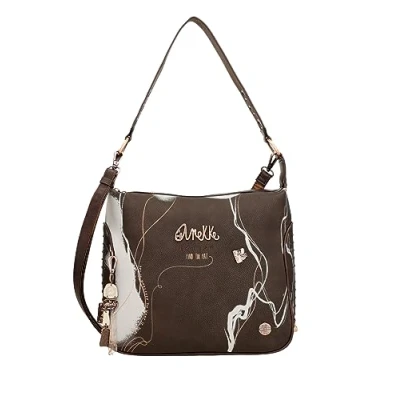 Afbeelding van Anekke Schoudertas Nature Shodō Shoulder Bag Brown Bruine