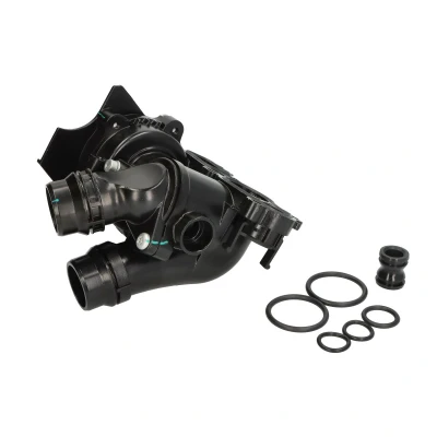 Afbeelding van INA 538 0980 10 Waterpomp Met pakking behuizing, Metaalbehuizing voor hulpaandrijving getande riem AUDI: A5 B8 Convertible, A6 C7 Avant, Q3