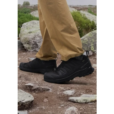 Afbeelding van Salomon XA PRO 3D WIDE GTX Trail hardloopschoenen, Heren, Maat: 47 1/3, Black/phantom/pewter Textiel/ synthetisch
