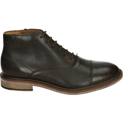 Afbeelding van Josef Seibel BRADLEY 02 Heren sneakersHeren veterschoenVrije tijd half hoog Kleur: Bruin Maat: 42