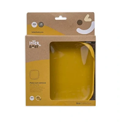 Afbeelding van baby bord met zuignap geboorte cadeau feestdagen servies peuter