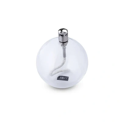 Afbeelding van Olielamp Helder rond Messing Klein Chrome
