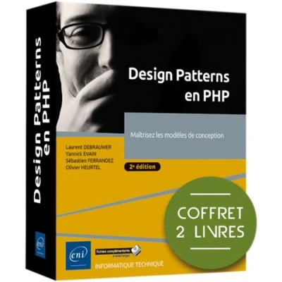 Image de Design Patterns en PHP Coffret de 2 livres : Maîtrisez les modèles conception (2e édition)