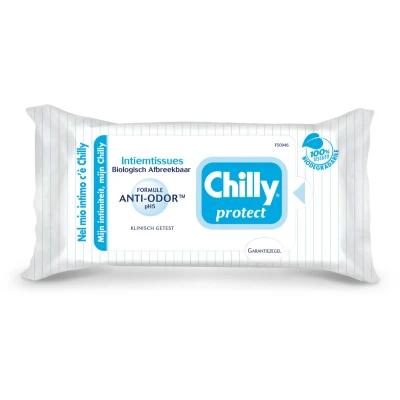 Afbeelding van Chilly Pocket Intiemtissues Doekjes Protect 12 stuks