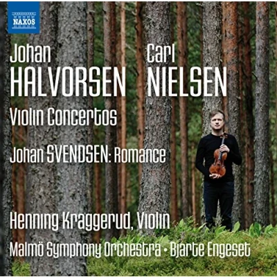 Afbeelding van Henning Kraggerud, Malmö Symphony Orchestra, Bjarte Engeset Halvorsen: Violin Concerto (CD)