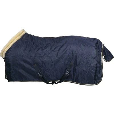 Afbeelding van Horka Staldeken Luxe met Kraag Blauw 165/215