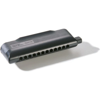 Afbeelding van Hohner CX 12 Black A Major 48 Tones Chromatische mondharmonica
