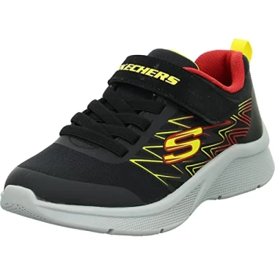 Afbeelding van Skechers Microspec Texlor Sneakers voor jongens, zwart.