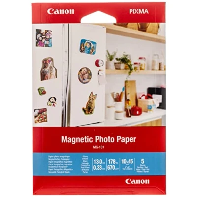 Afbeelding van Fotopapier Canon MG 101 magnetisch 10x15cm 5vel