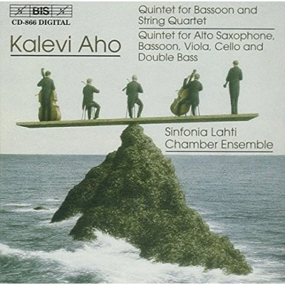 Afbeelding van Sinfonia Lahti Chamber Ensemble Aho: Quintet For Bassoon And String Quartet (CD)