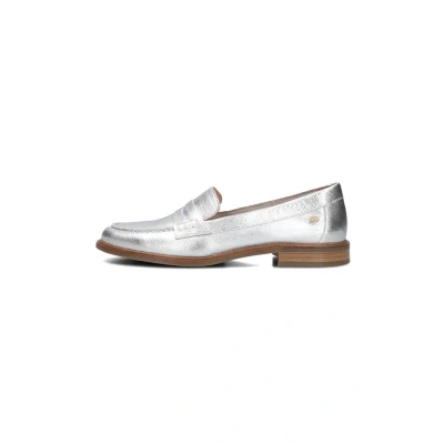 Afbeelding van Fred De La Bretoniere Bodil Loafer Loafers Instappers Dames Zilver Maat 38