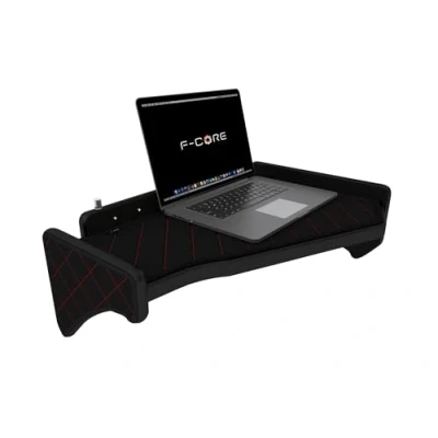 Afbeelding van F CORE truck accessoires Tabletten dashboard compatibiliteit voor SCANIA S NEXTGEN R 01.17 Centrale LED paneel ZWART/ROOD