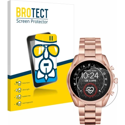 Afbeelding van BROTECT AirGlass kogelwerende glasfolie, Smartwatch beschermfolie, Transparant