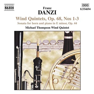 Afbeelding van Michael Thompson Wind Quintet Quintets 3: Op. 68 En 44 (CD)