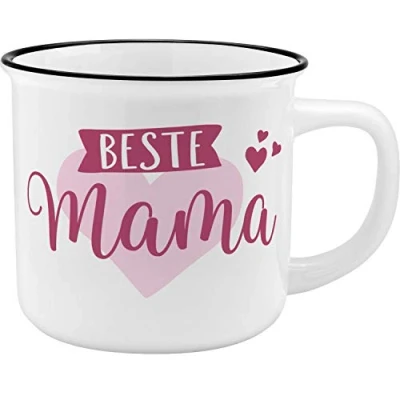 Afbeelding van Gruss und Co 45764 Becher für Mama, New Bone China Porzellan, 35 cl