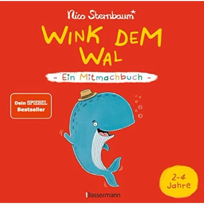 Afbeelding van Wink dem Wal Ein Mitmachbuch zum Schütteln, Schaukeln, Pusten, Klopfen und sehen, was dann passiert