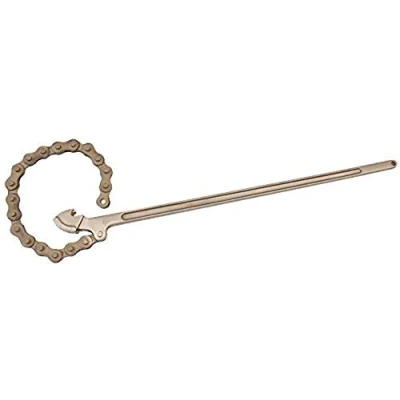 Afbeelding van KS Tools, Tang, BRONZEplus kettingpijpsleutel, vonkvrij, lichte uitvoering, Ø 100 mm (600 mm)
