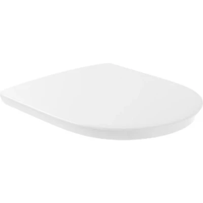 Afbeelding van Villeroy &amp; Boch O.novo Vita toiletzitting met deksel, greeprand