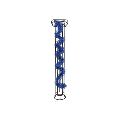 Afbeelding van Europalms Kerstslinger Tinsel metalic blauw kerstversiering