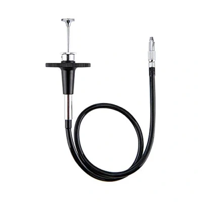 Afbeelding van JJC 40 cm zwarte mechanische sluiterkabel met lampslot voor Fujifilm Sony Leica Olympus Panasonic en andere camera&#039;s schroefgat ontspanningsknop