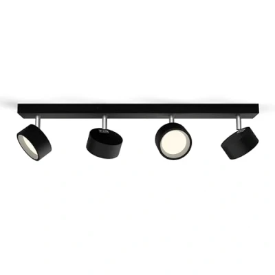 Afbeelding van Philips Bracia bar Zwart 27K 4x5.5W