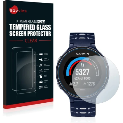 Afbeelding van Savvies Glas Screenprotector voor Garmin Forerunner 630 Gehard Beschermglas 9H