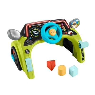 Image de Fisher Price Rires et éveil Centre d&#039;activités Ma Premi?re Voiture HYR92