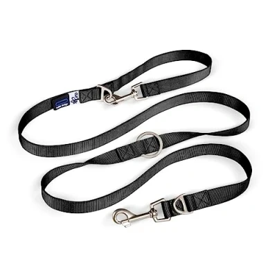 Afbeelding van Curli Hondenlijn Adjust Leash 200 X 2 Cm Nylon Zwart