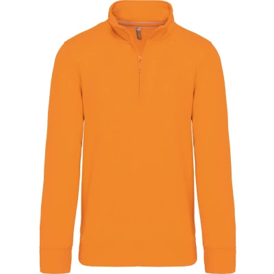 Afbeelding van Kariban Sweater met ritshals K487 orange
