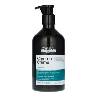 Afbeelding van L&#039;Oréal Professionnel Serie Expert Chroma Crème Green Dyes Zilvershampoo 500 ml