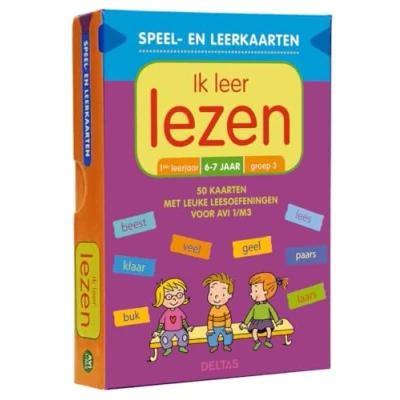 Afbeelding van Speel en leerkaarten Ik leer lezen (6 7 j.)