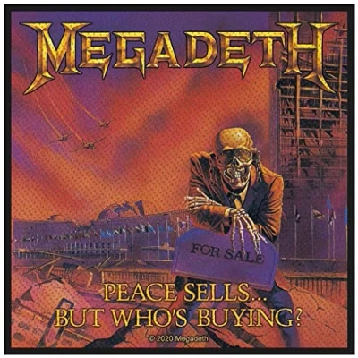 Afbeelding van Megadeth Peace Sells Patch Multicolours
