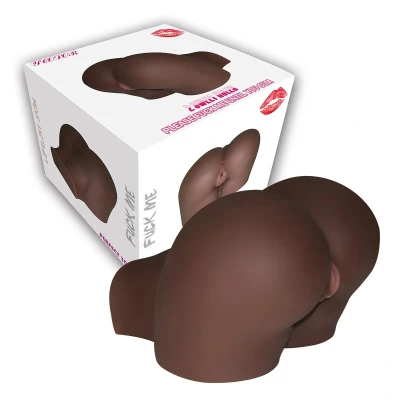 Afbeelding van Masturbator Large Black Double Hole XL