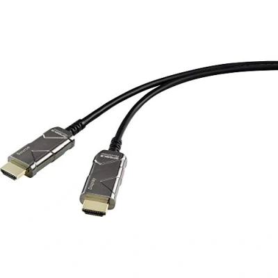Afbeelding van SpeaKa Professional SP 8821972 HDMI kabel Aansluitkabel A stekker, stekker 50.00 m Zwart 8K UHD