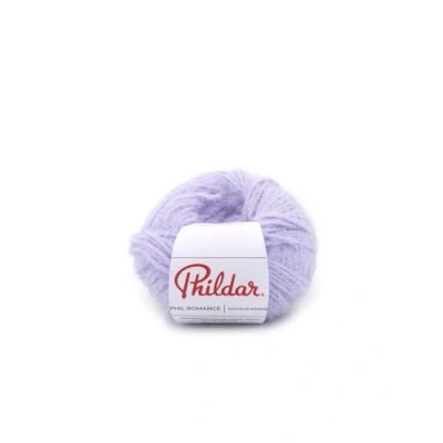 Afbeelding van Phildar Phil Romance wolkluwen 50 g breiwol 100% polyamide naald nr. 4 kleur Parma