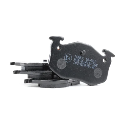 Afbeelding van TOMEX brakes TX 10 502 Remblokkenset Achteras PEUGEOT: 206 Hatchback, 106 II SW, RENAULT: CLIO 2, Super 5 Megane I Grandtour