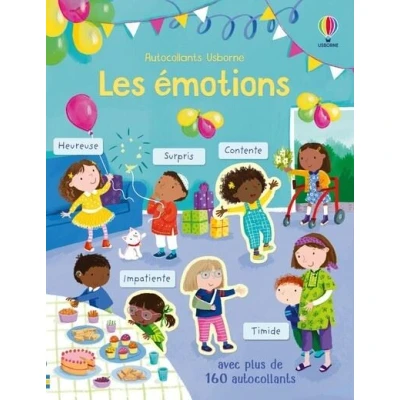 Image de Les émotions Autocollants Usborne