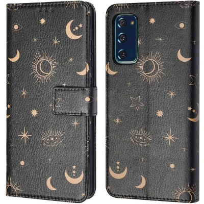 Afbeelding van imoshion Design Bookcase voor de Samsung Galaxy S20 FE Sky Black