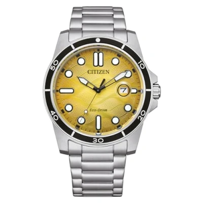 Afbeelding van Citizen Sporty Marine AW1816 89X Horloge Staal Zilverkleurig Ø 41 mm